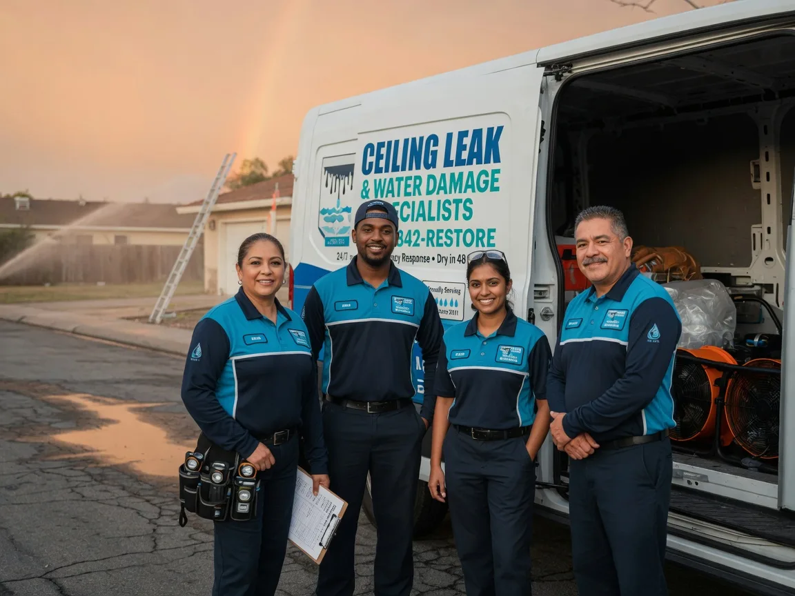 Ceiling Leak Cleanup company in Gorman, TX