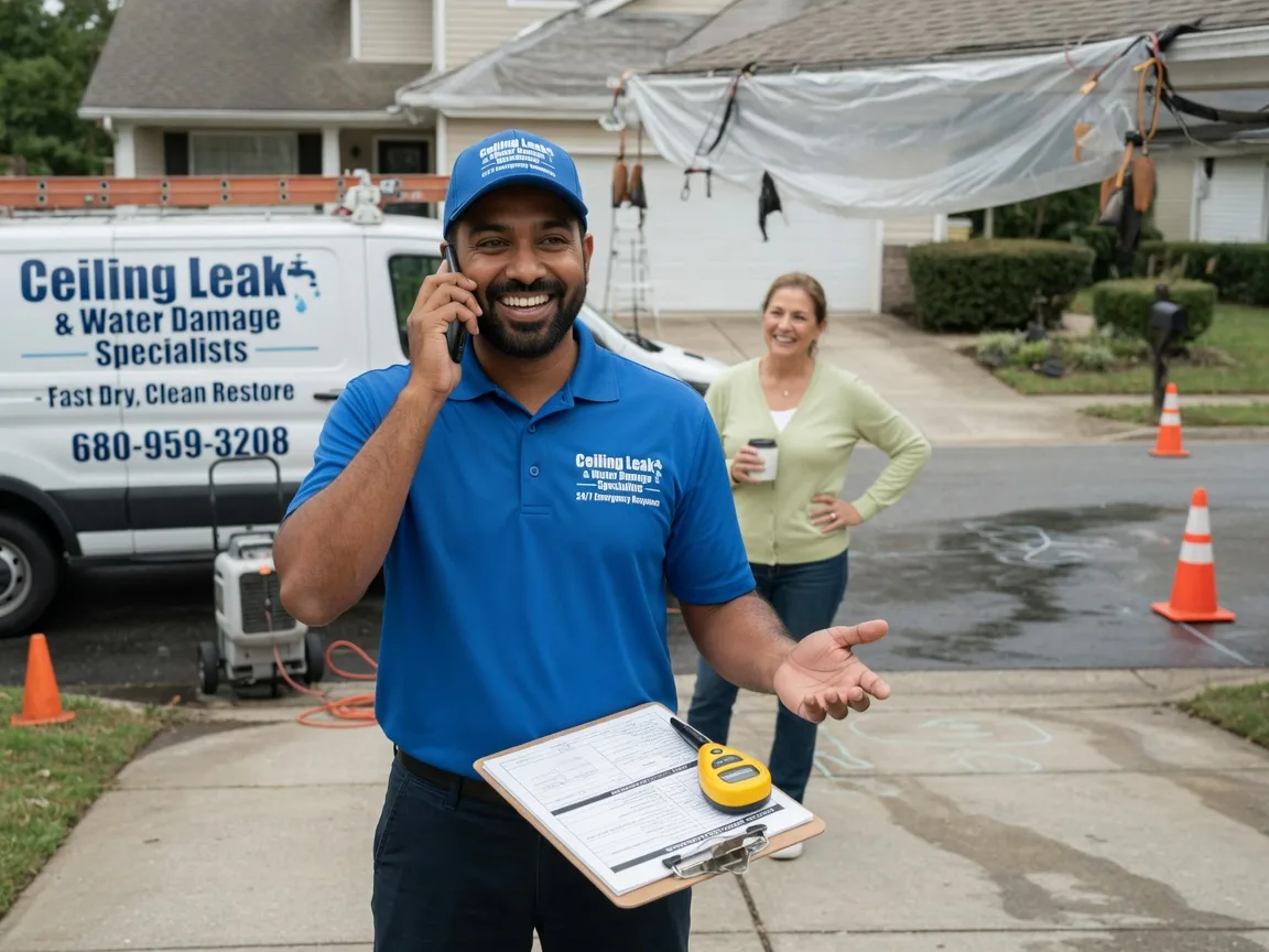 Ceiling Leak Cleanup Gorman, TX FAQs